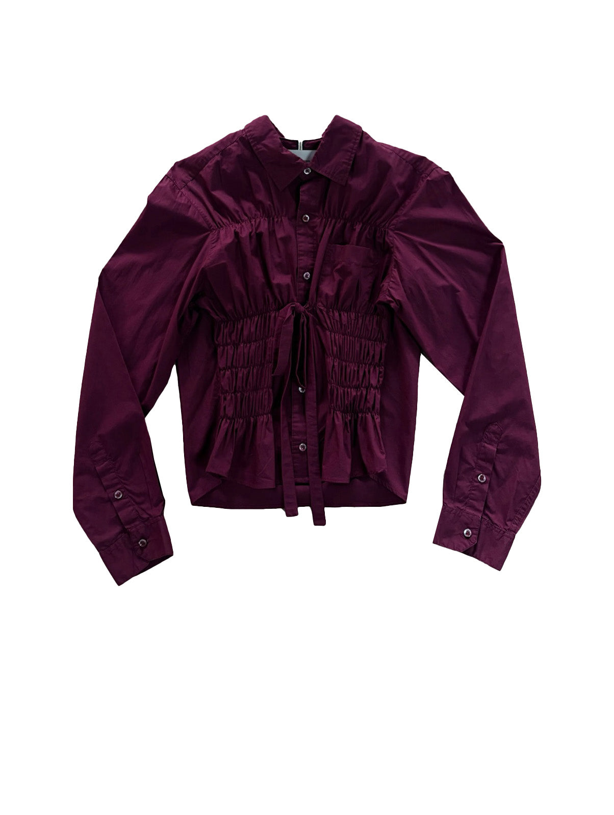 Camisa Bustier - Vino