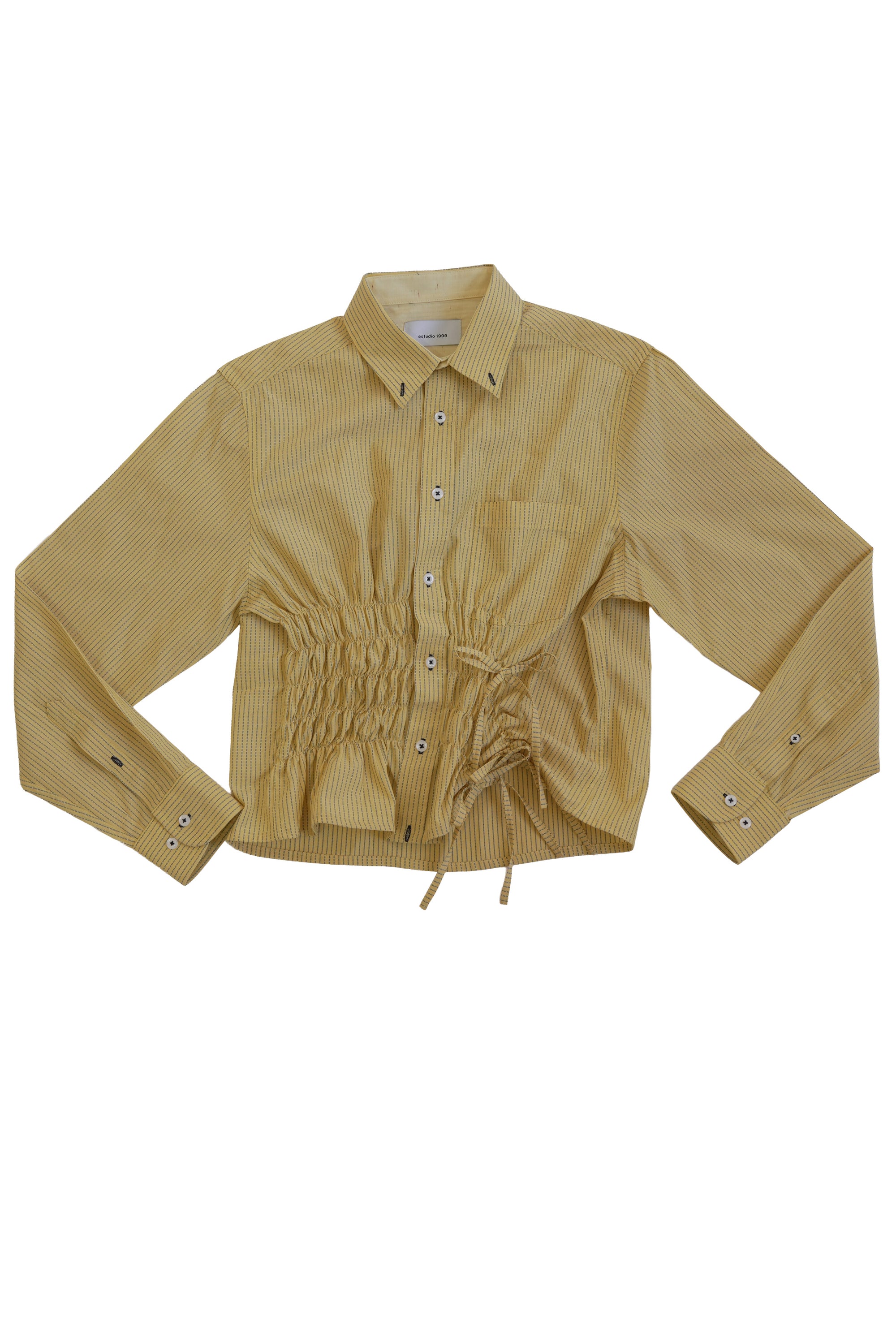 Cascada Shirt - Yellow stripes