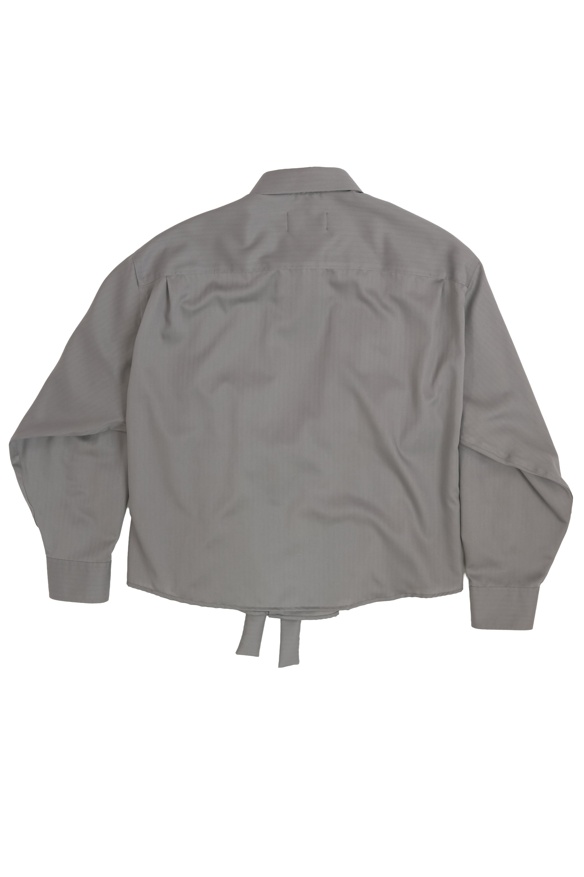 Camisa Bustier - Gris
