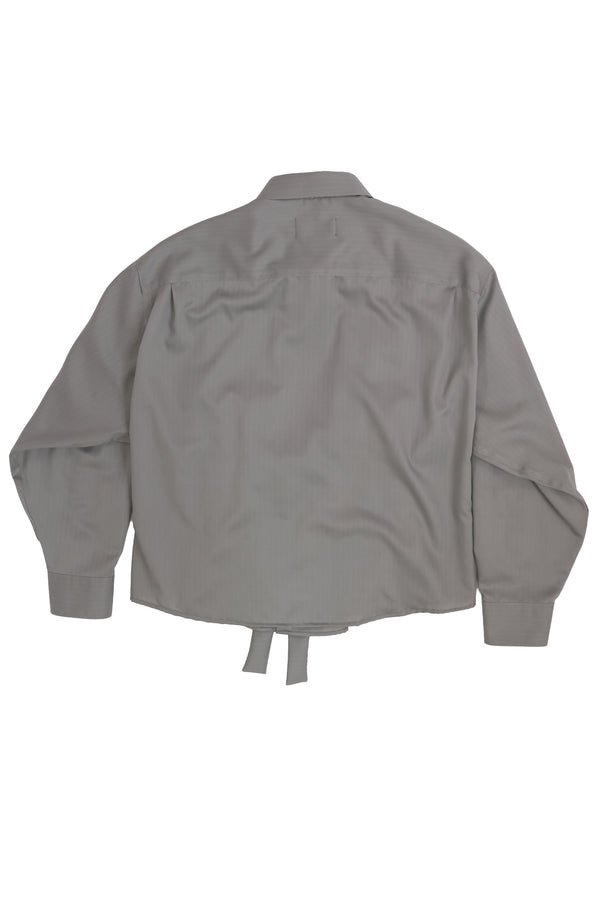 Chemise bustier - Gris