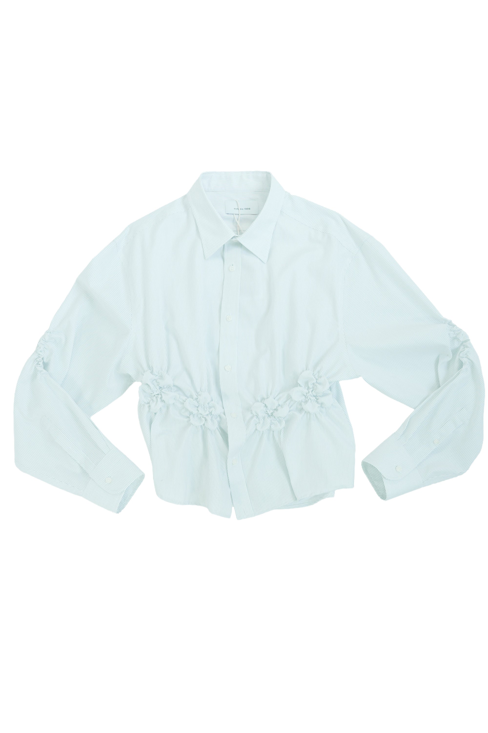 Camisa Florero - Blanco con Rayas