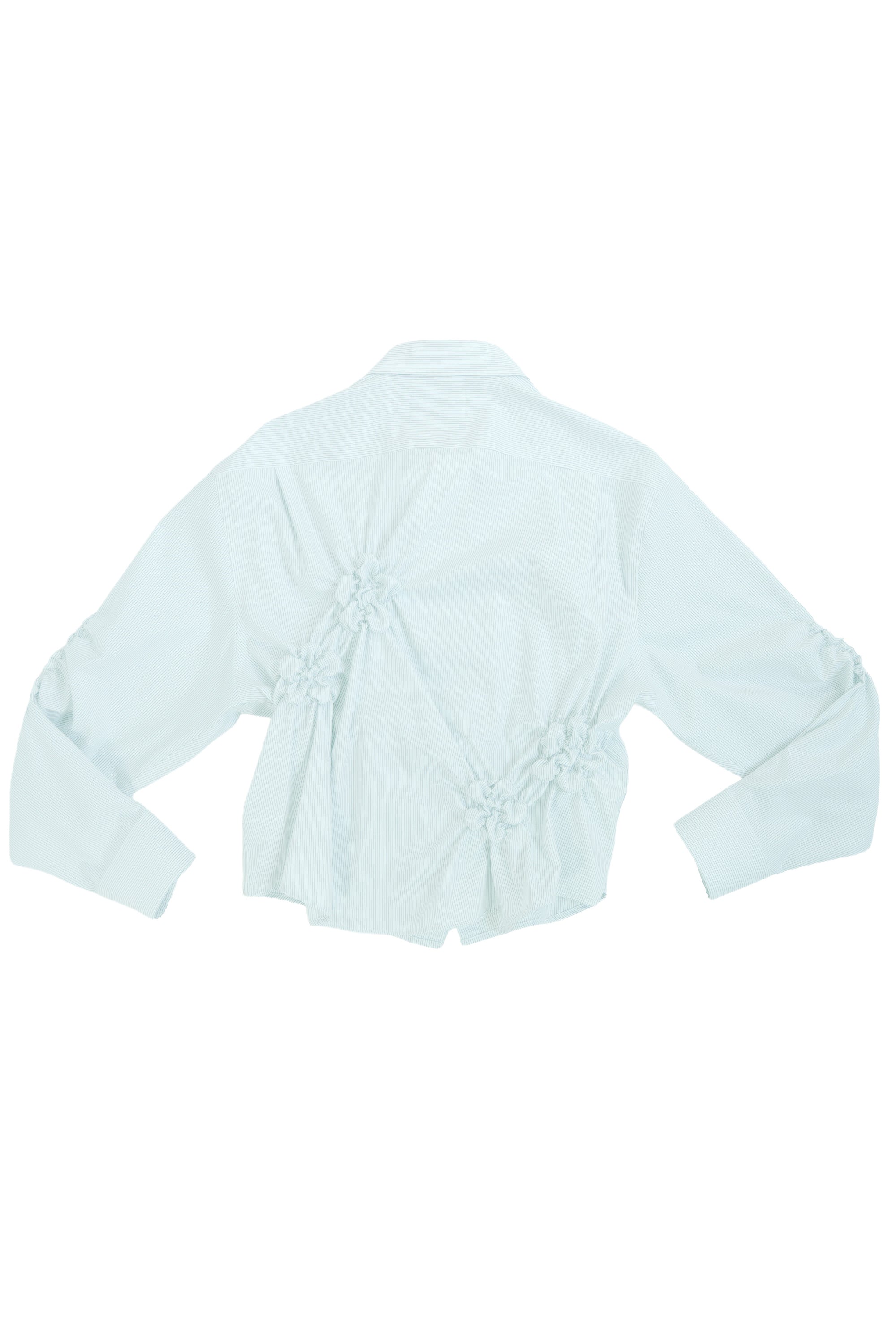 Camisa Florero - Blanco con Rayas