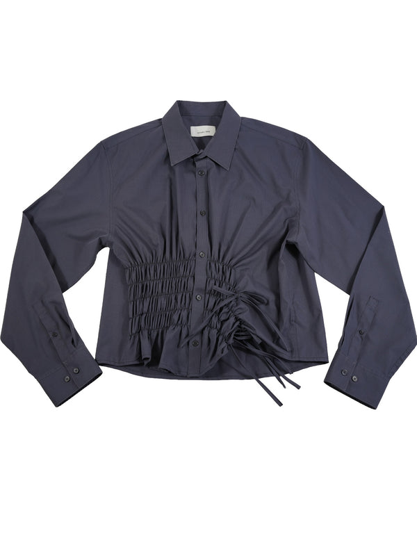 Camisa Cascada - Rayas navy