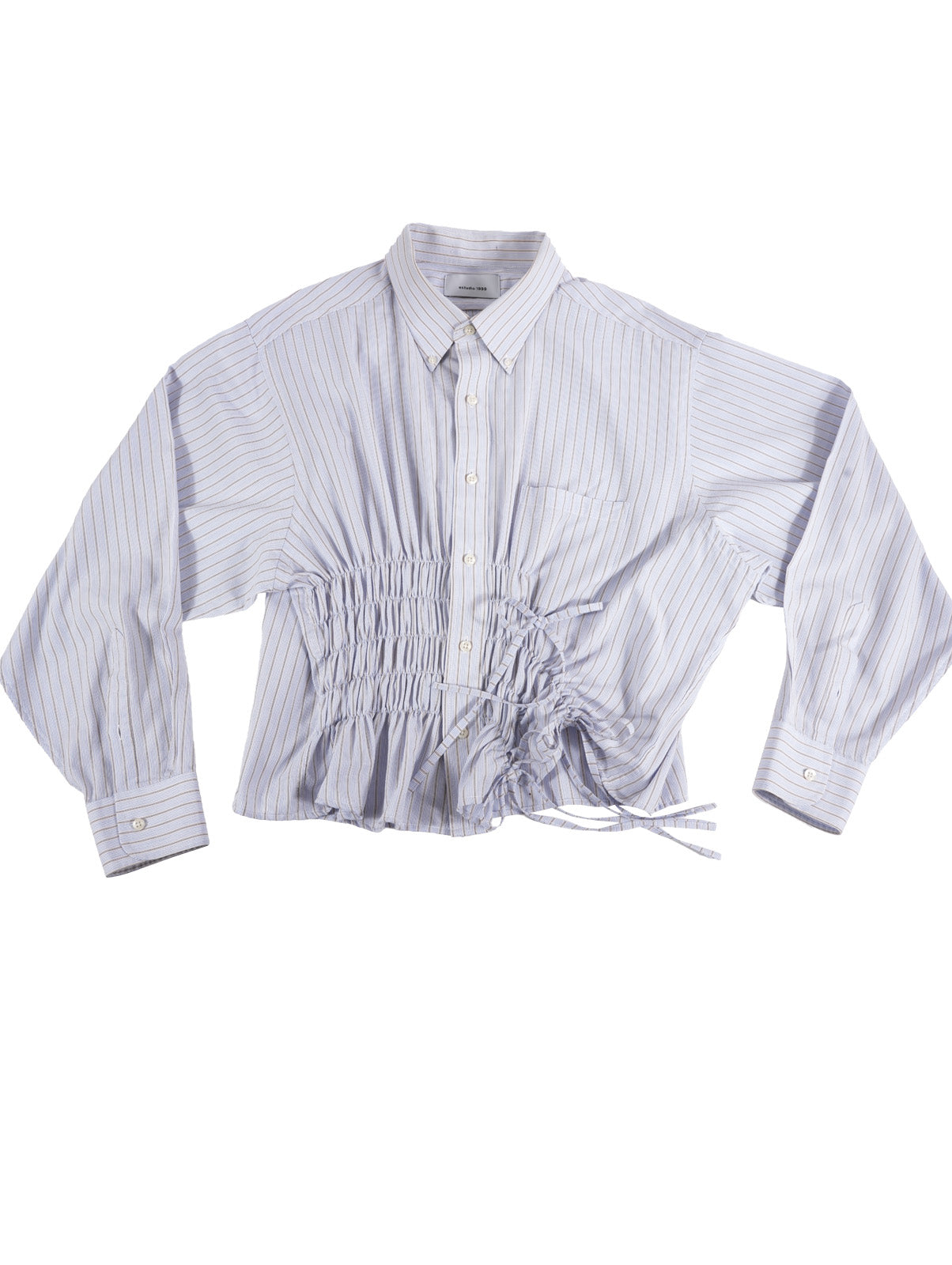 Camisa Cascada - Azul rayas