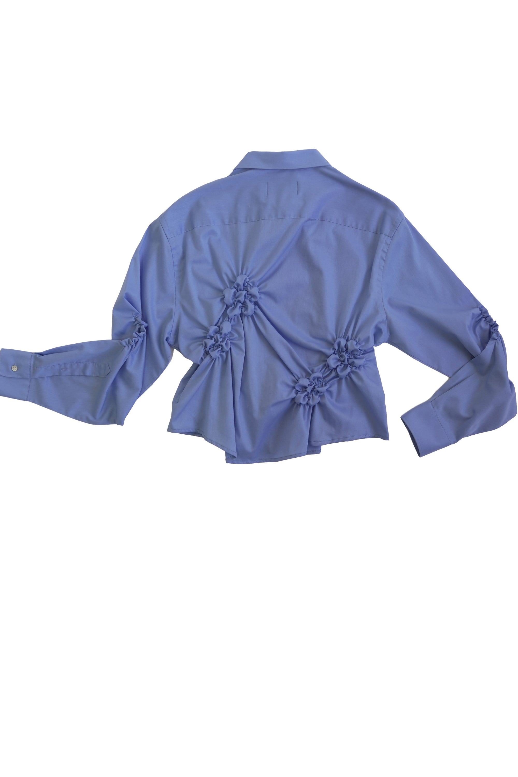 Camisa Florero - Azul claro