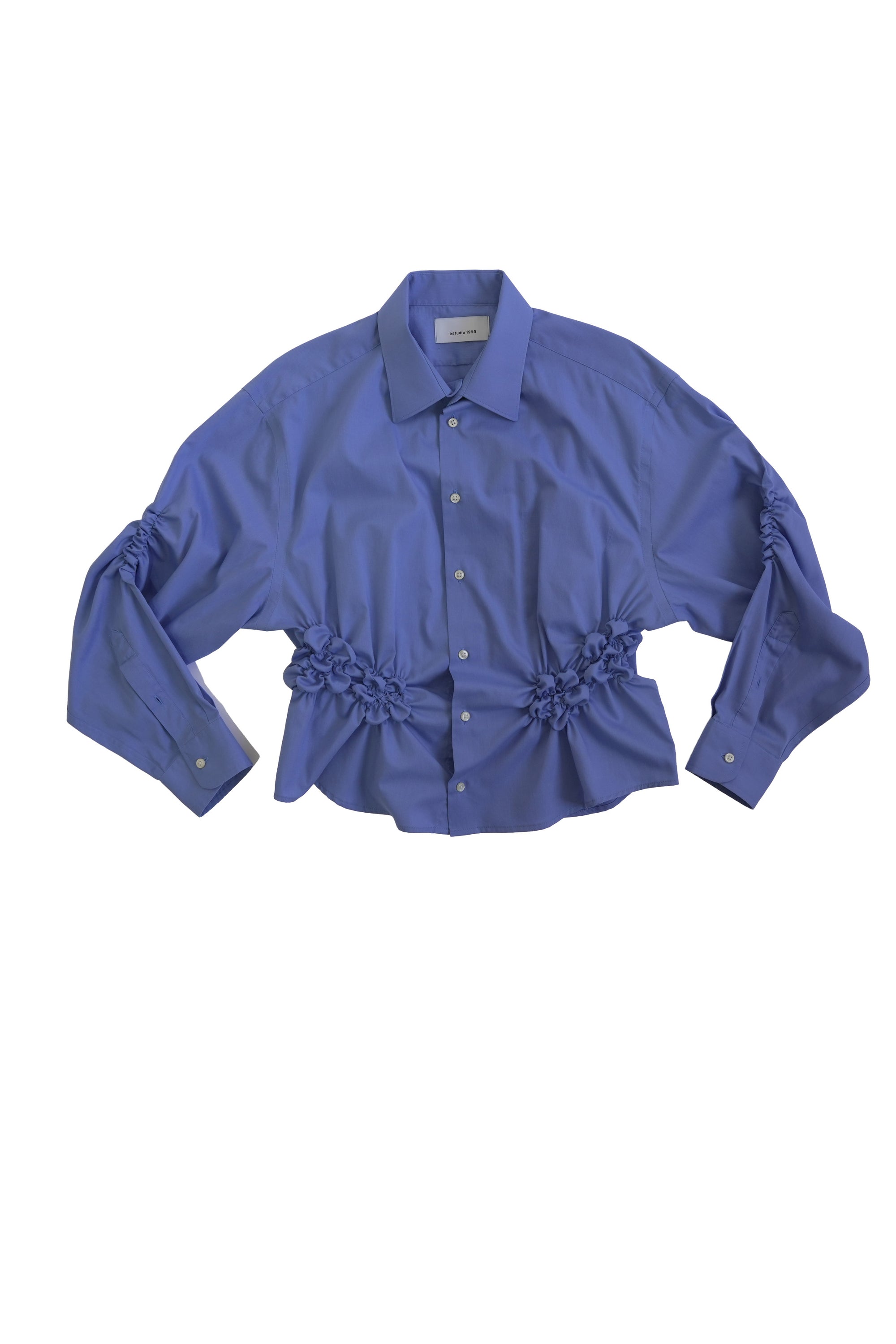 Camisa Florero - Azul