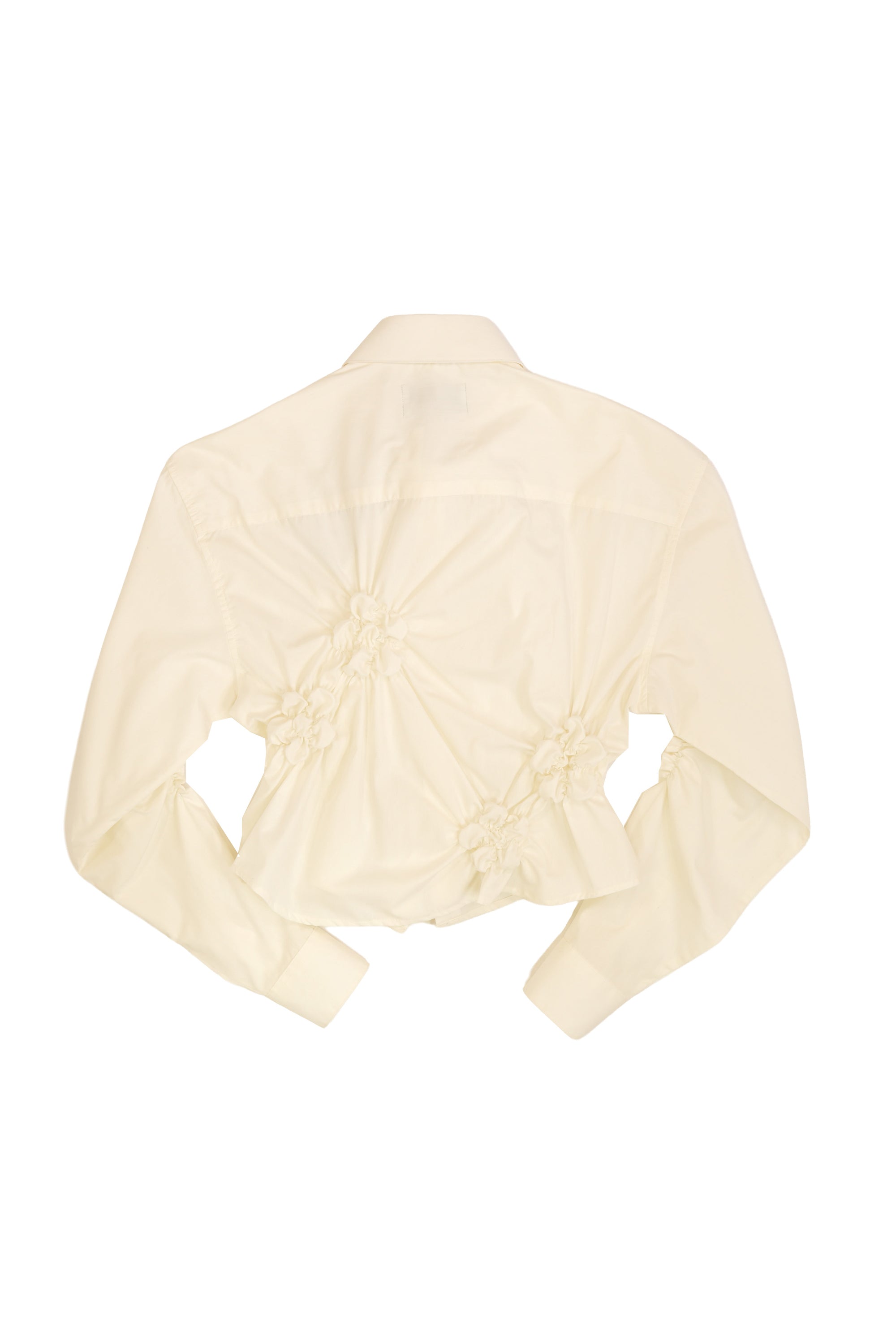Camisa Florero - Vainilla