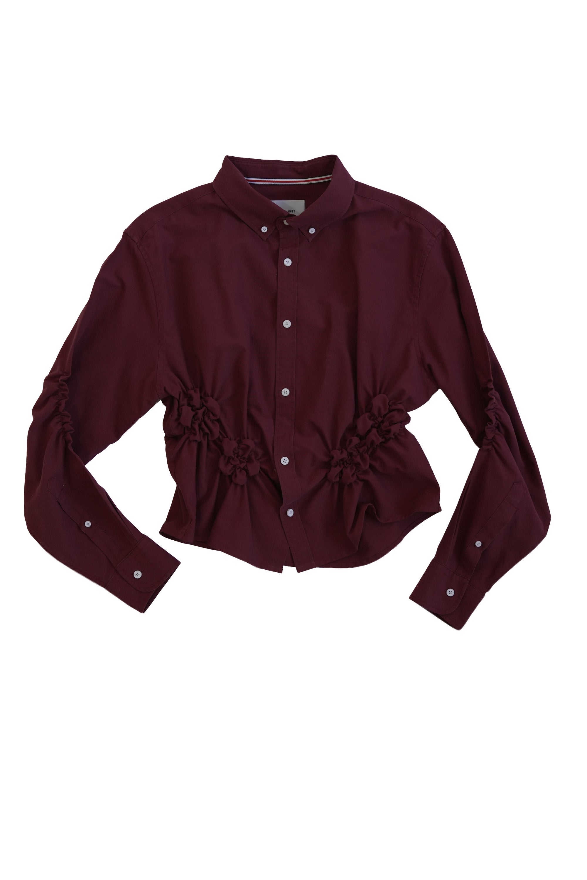 Camisa Florero - Guinda