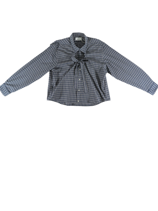 Camisa Ventana - Cuadros azul marino