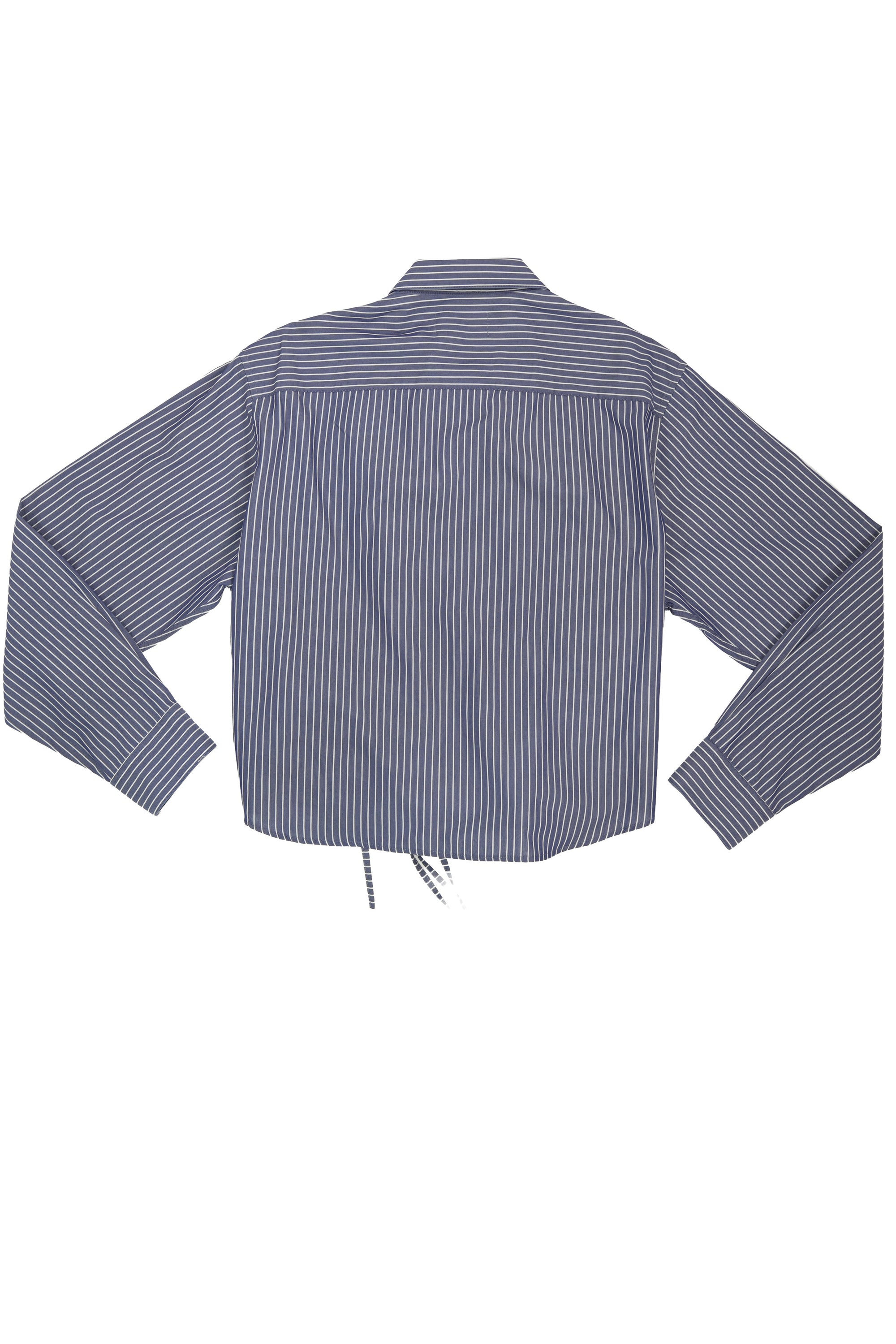Camisa Cascada - Azul a rayas