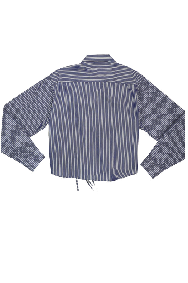 Camisa Cascada - Azul a rayas
