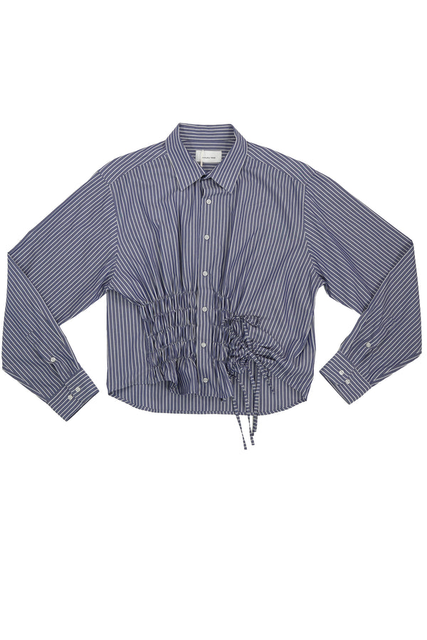 Camisa Cascada - Azul a rayas