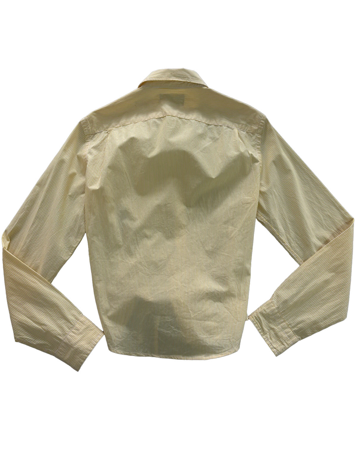 Camisa Cascada - Amarilla a rayas