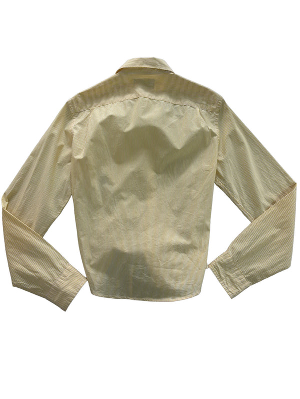 Camisa Cascada - Amarilla a rayas