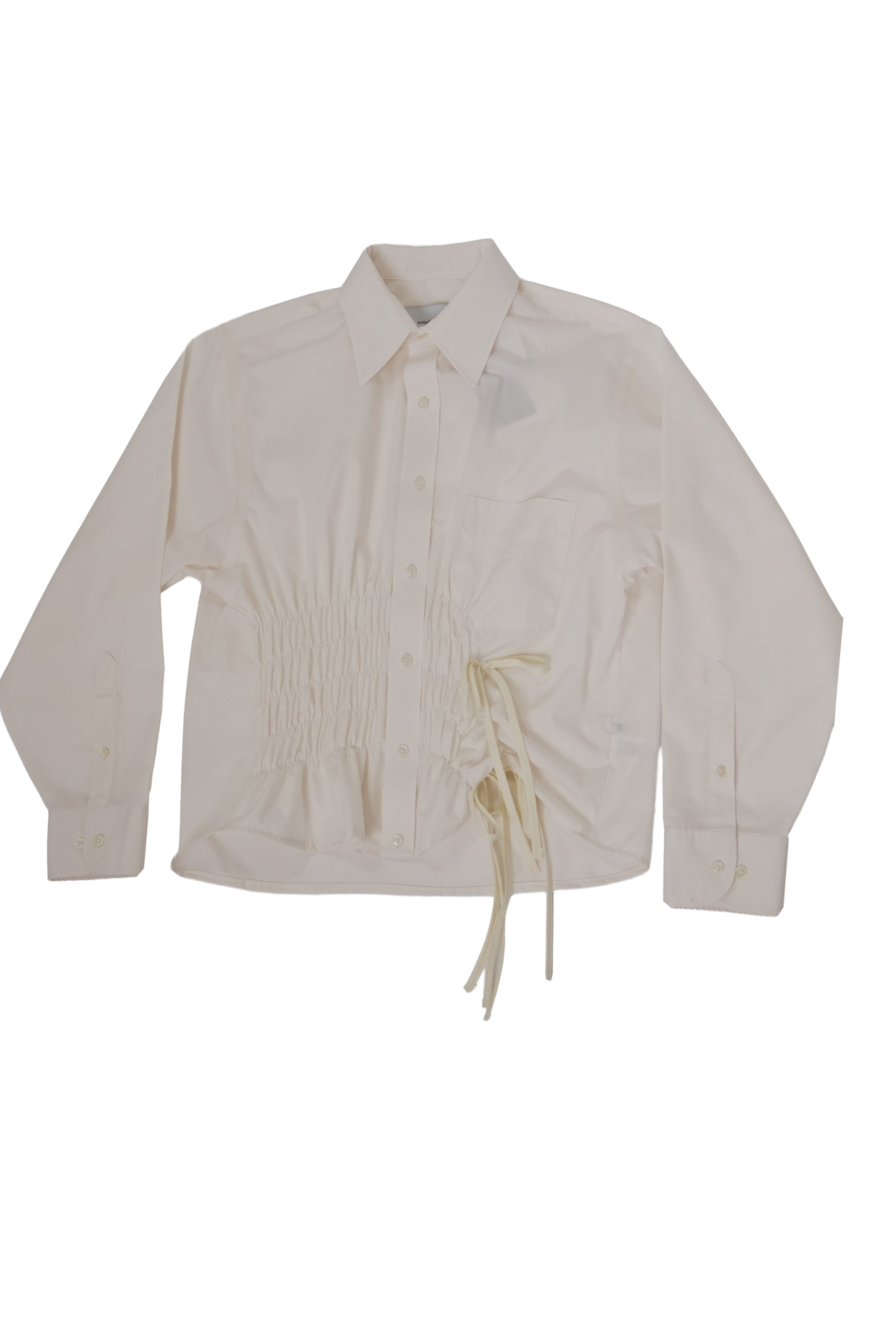 Camisa Cascada - Mantequilla