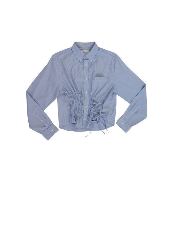 Camisa Cascada - Azul rayas