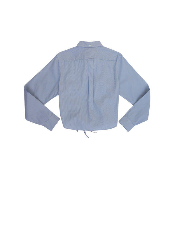 Camisa Cascada - Azul rayas