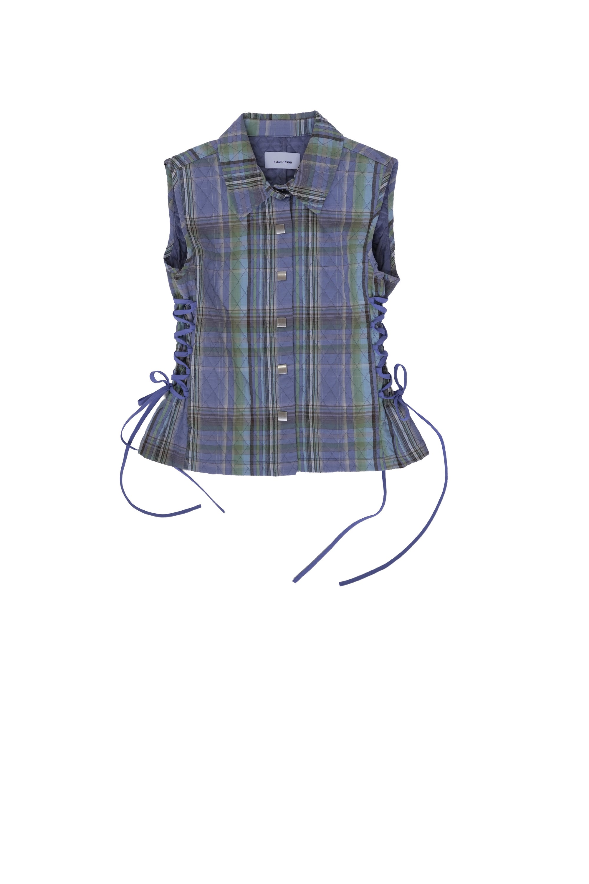 Chaleco Acolchado con cintas