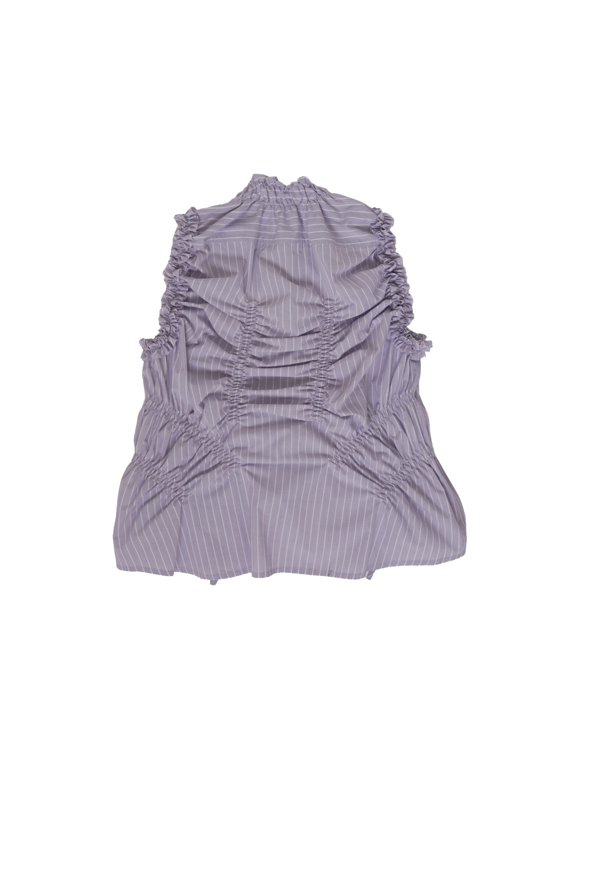 Halo Shirt - Lilac with white stripes