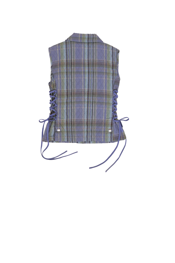 Chaleco Acolchado con cintas