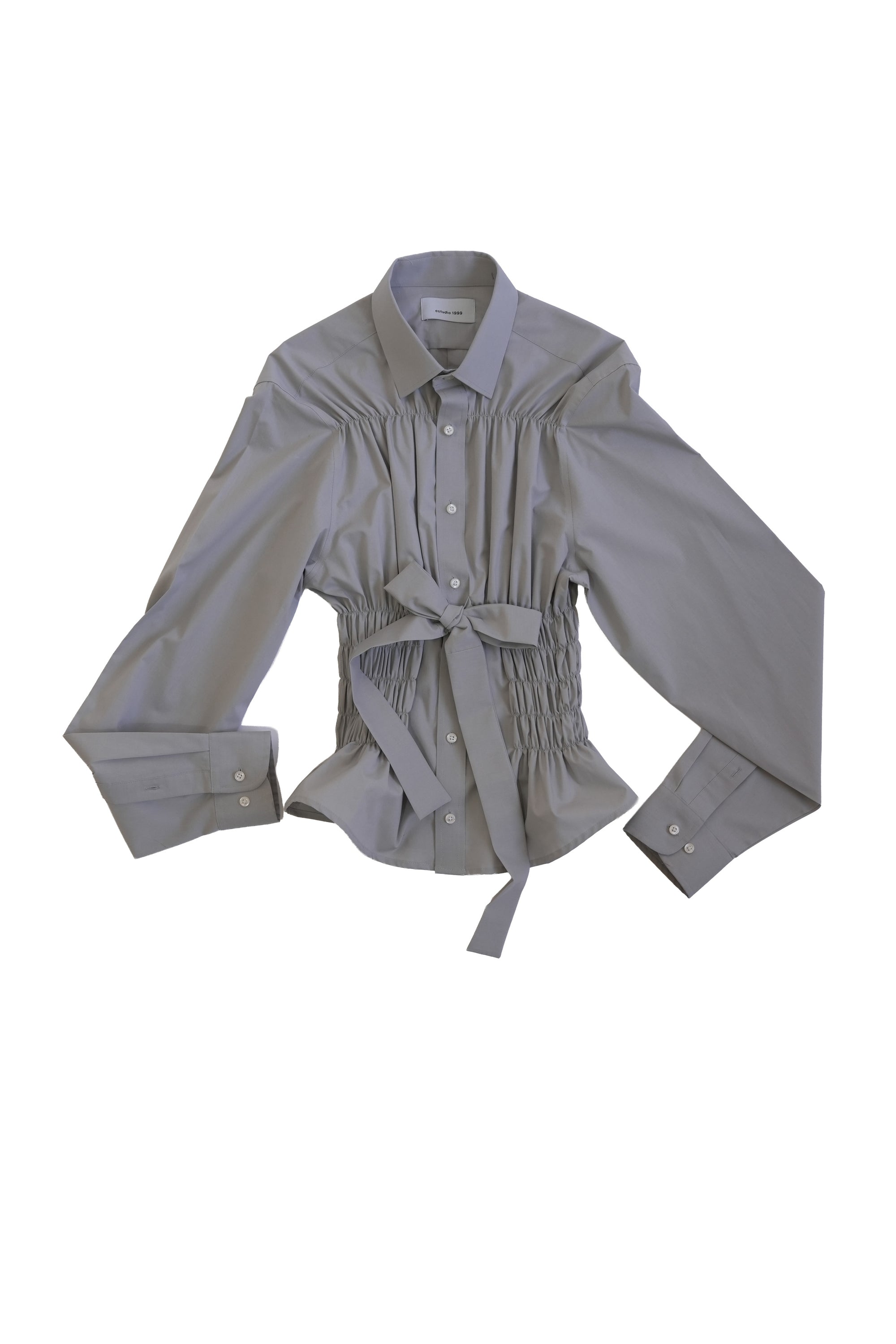 Camisa Corset - Gris