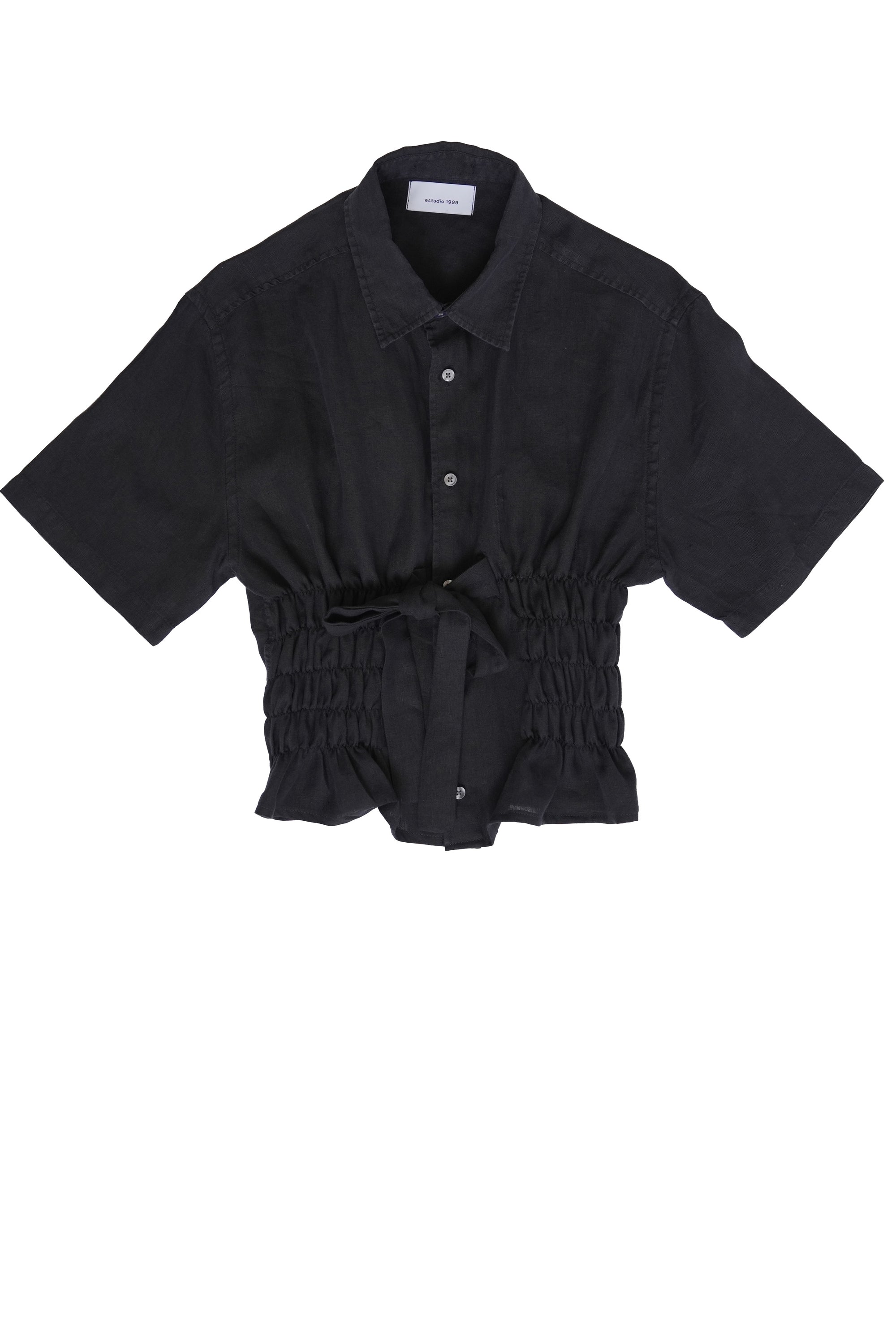 Camisa Bustier - Negra