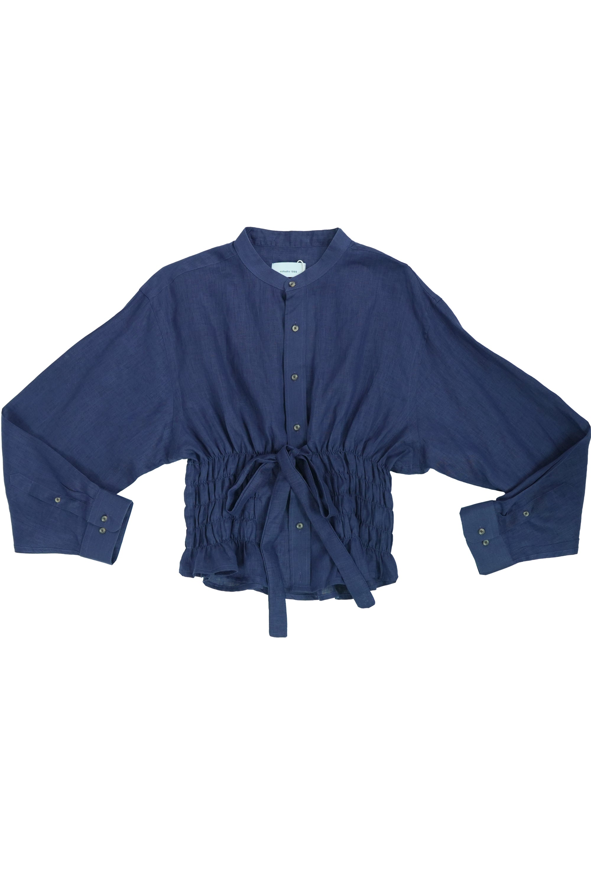 Camisa Corset - Azul