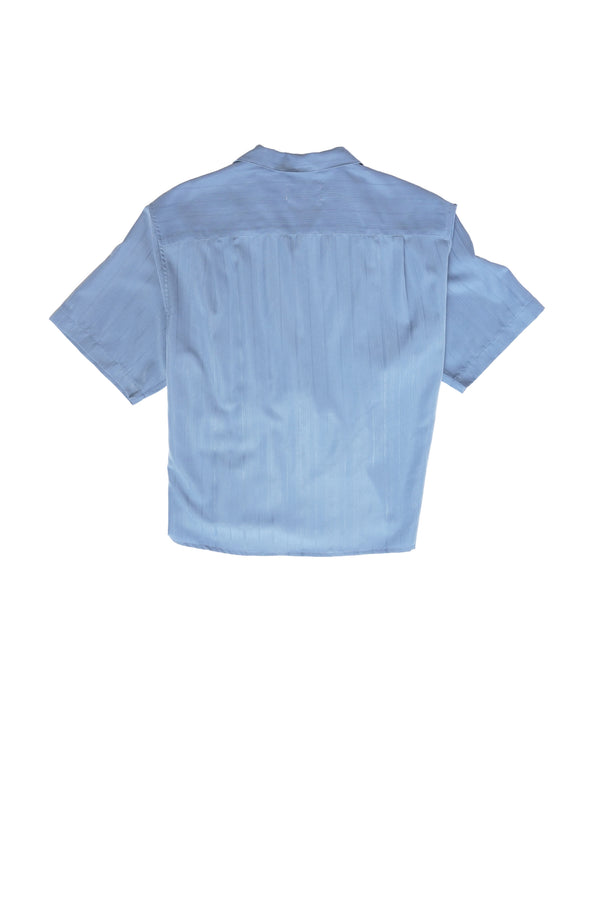 Camisa Bustier - Azul grisáceo