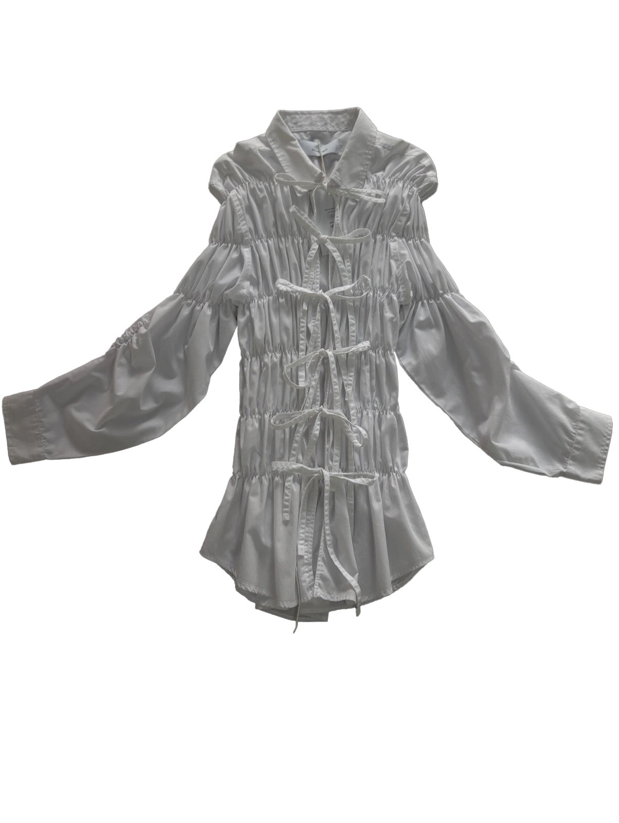 Camisa Espuma Larga - Blanca