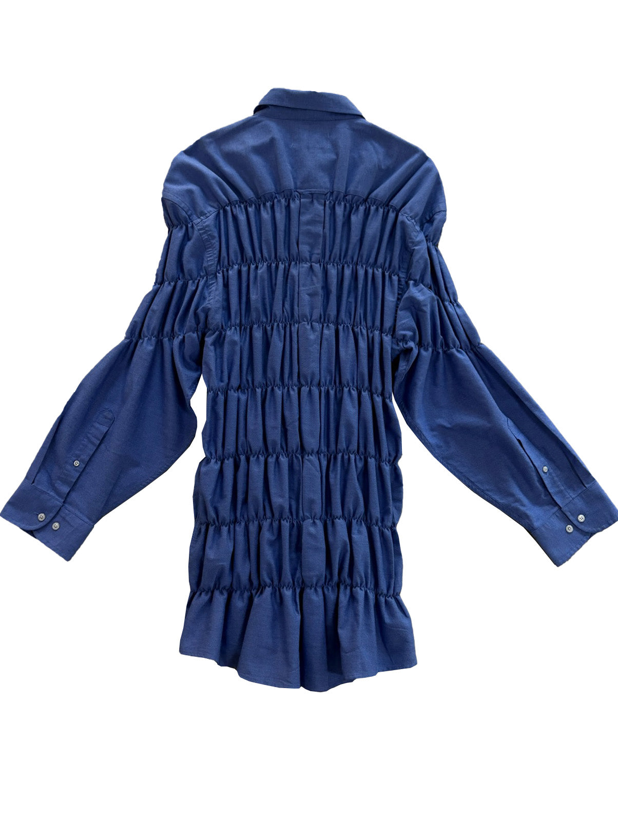 Camisa Espuma Larga - Azul