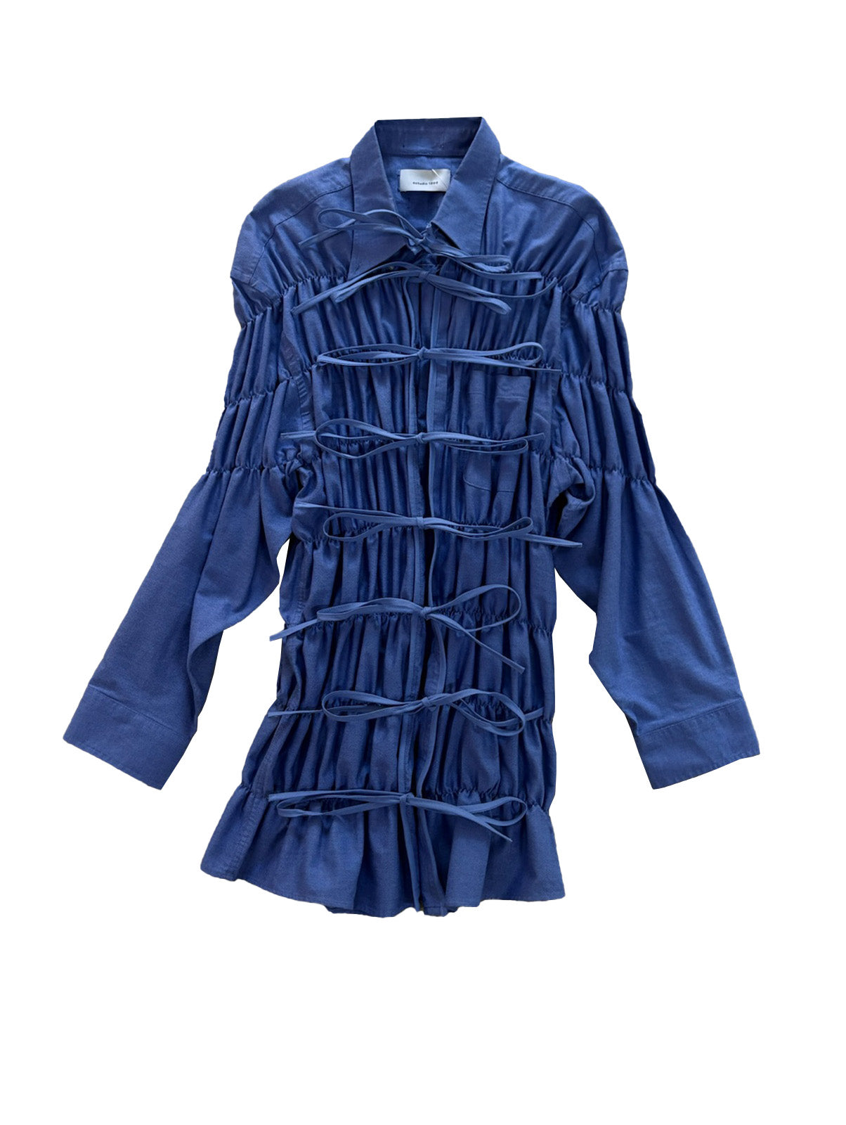 Camisa Espuma Larga - Azul