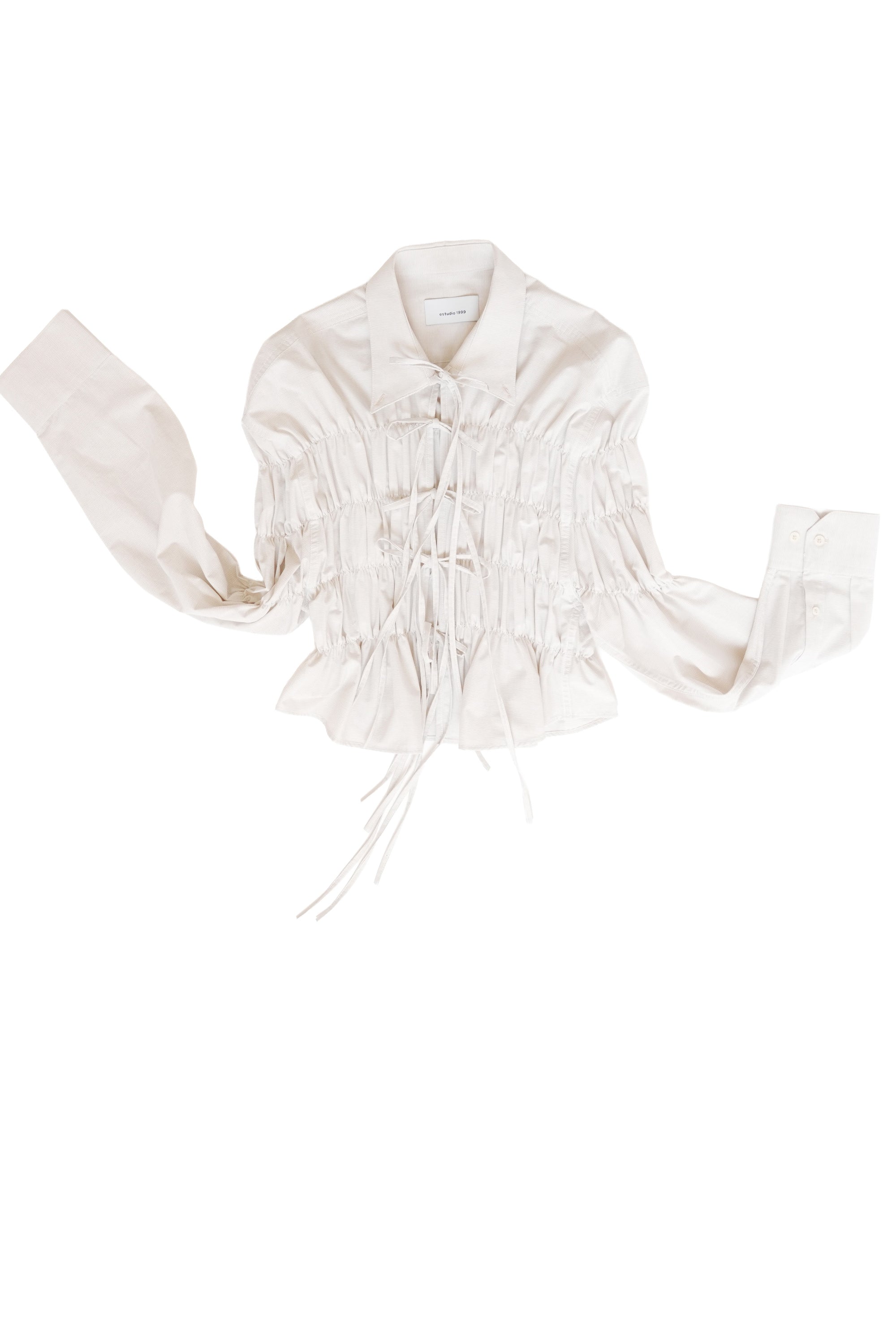 Camisa Espuma Corta - Beige