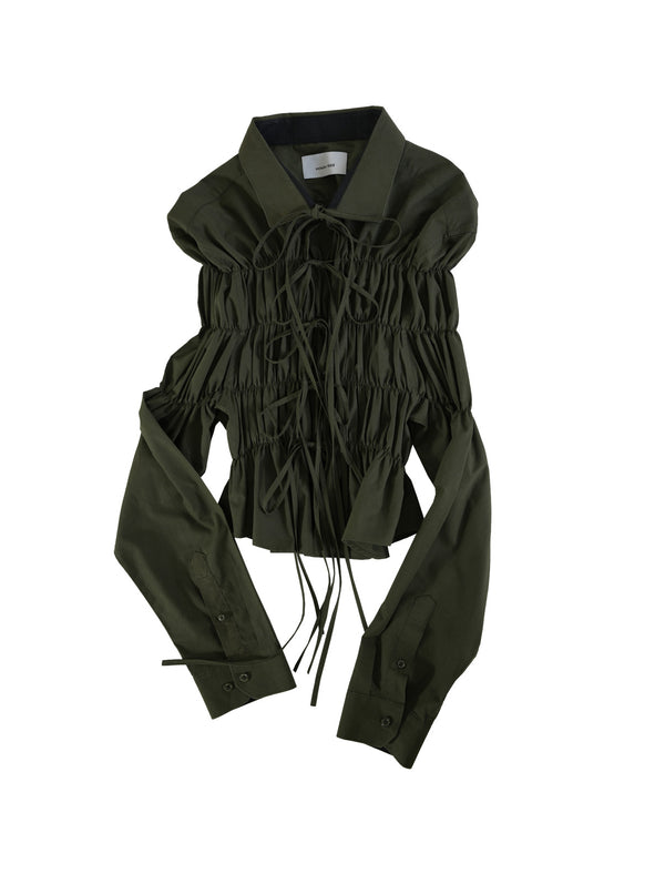 Camisa Espuma Corta - Verde bosque