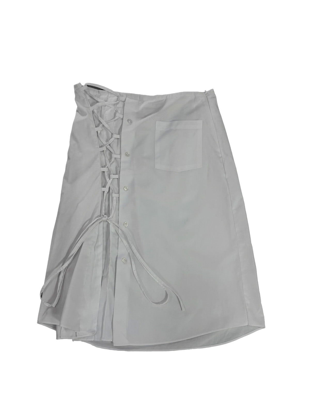 Falda Poesia Upcycling - Blanca 2