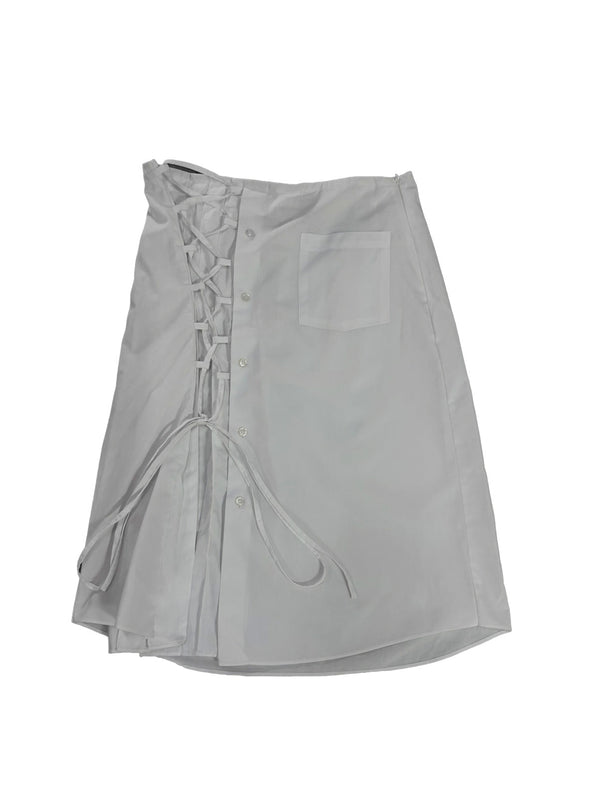 Falda Poesia Upcycling - Blanca 2