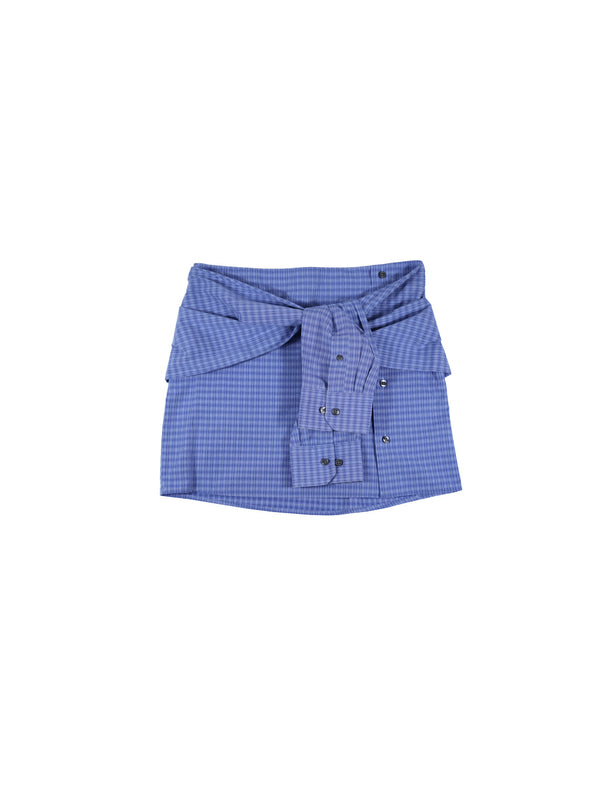 Falda Melancolía - Azul cuadros