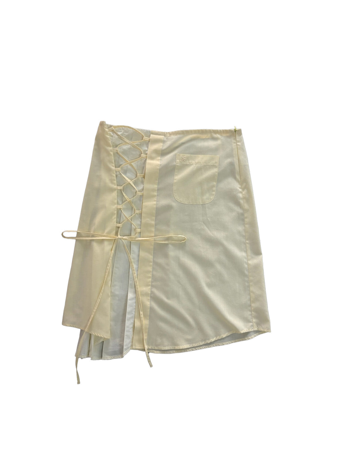 Falda Poesia Upcycling - Amarillo