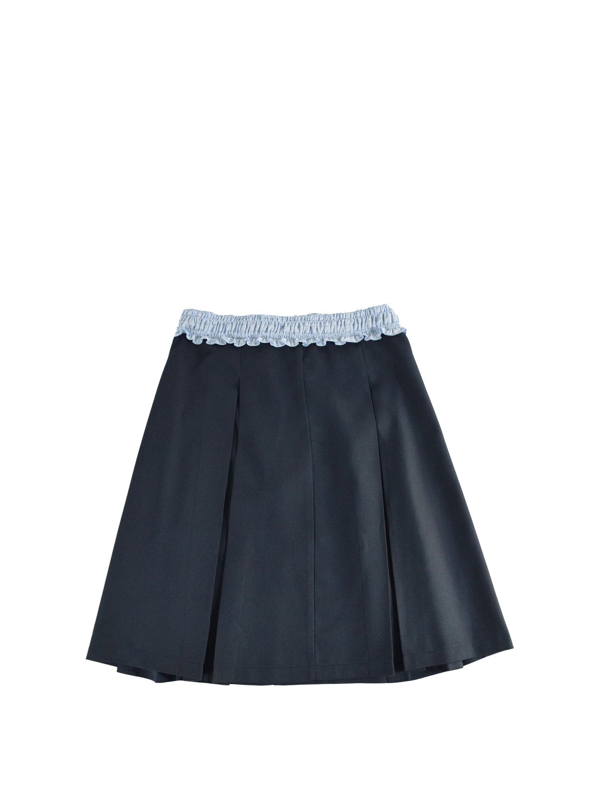 Falda Liceo - Pretina cuadros azules