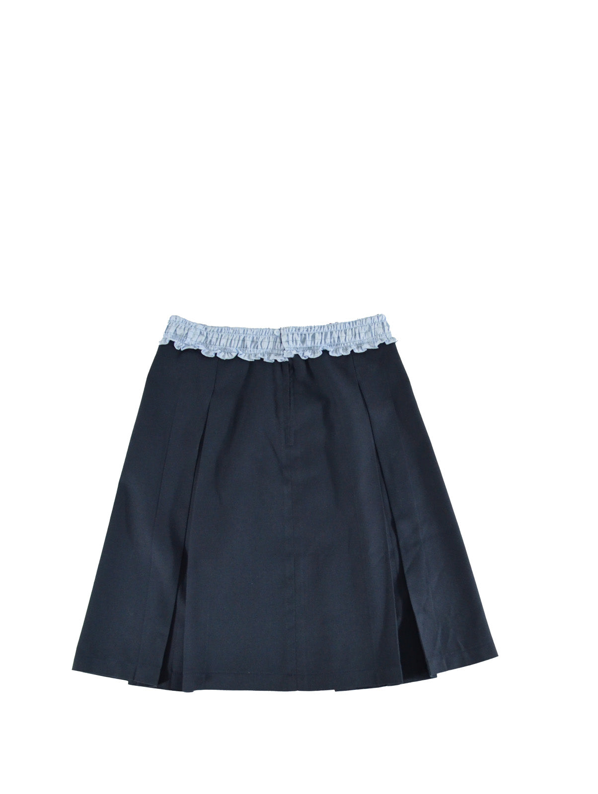 Falda Liceo - Pretina cuadros azules