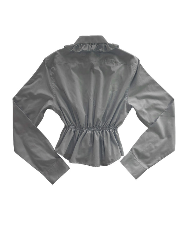 Flan Top - Azul claro