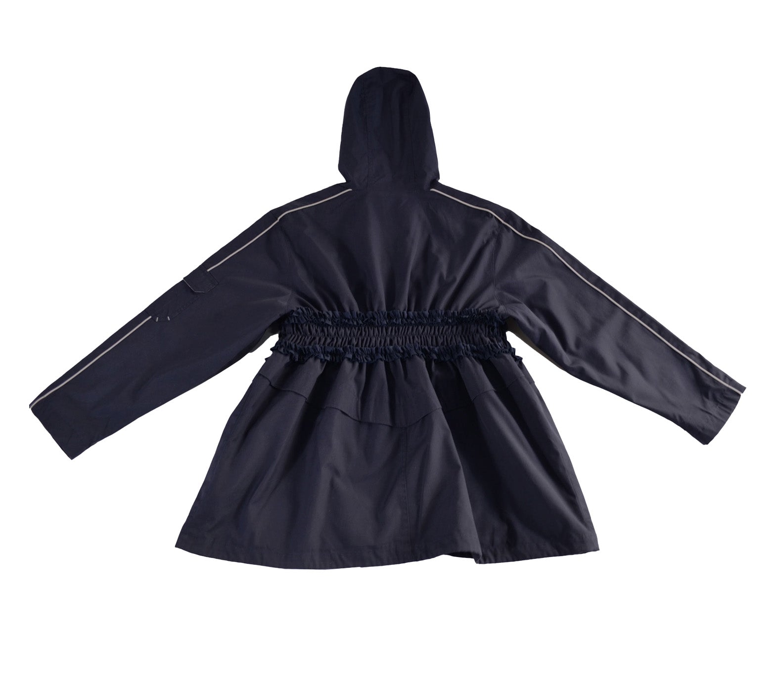 Frunce Trench - Azul marino