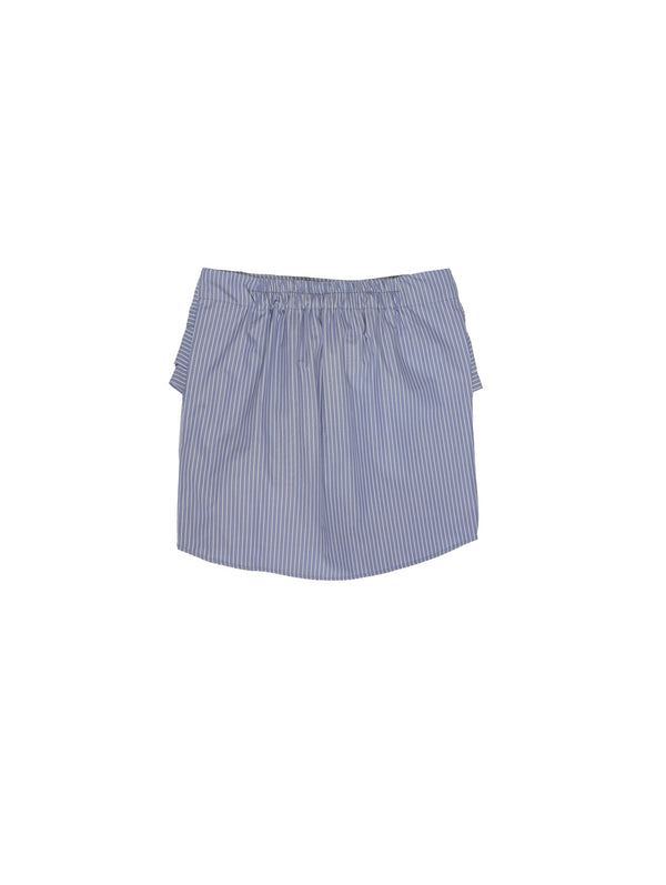 Falda Melancolía - Azul con líneas blancas