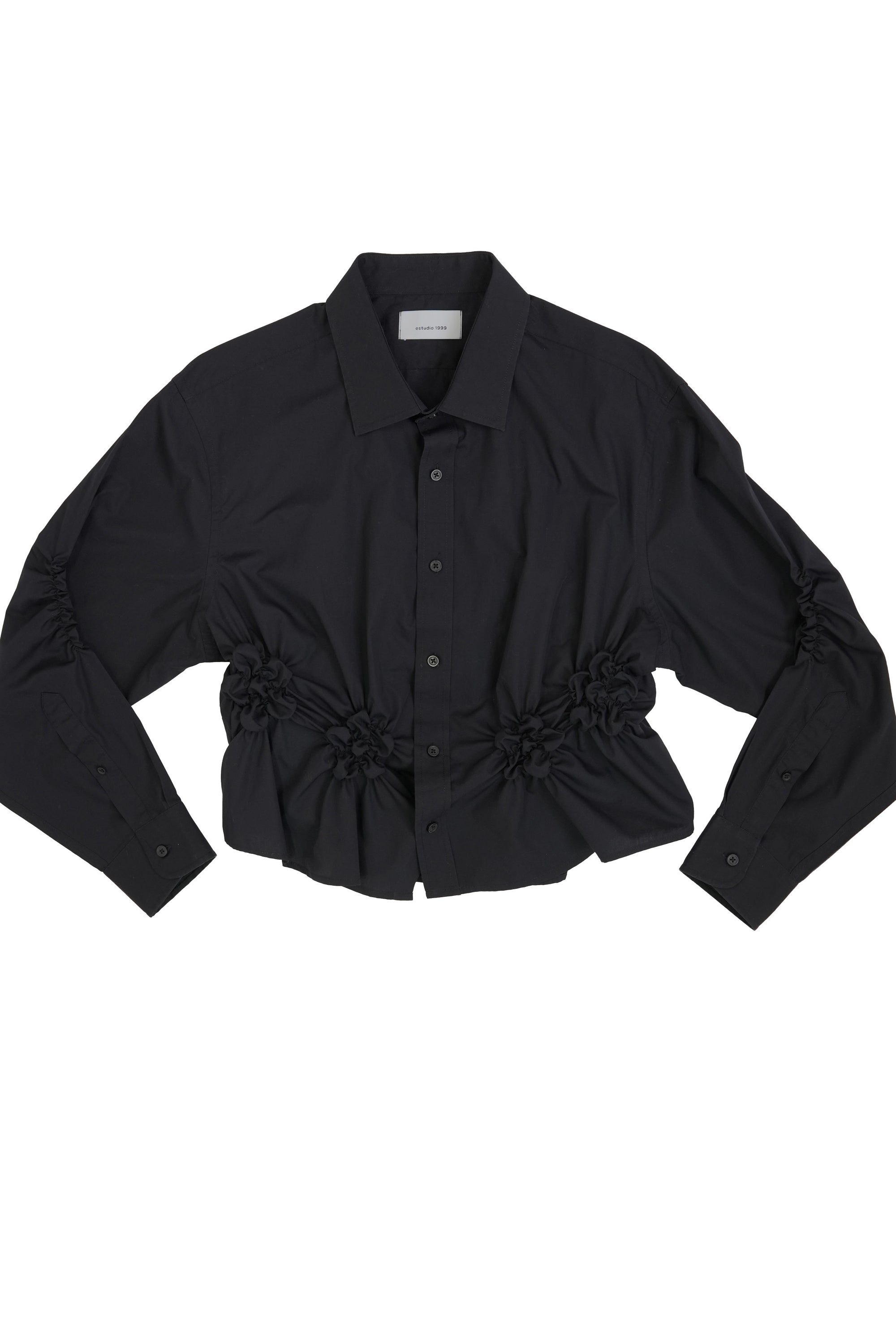 Camisa Florero - Negra