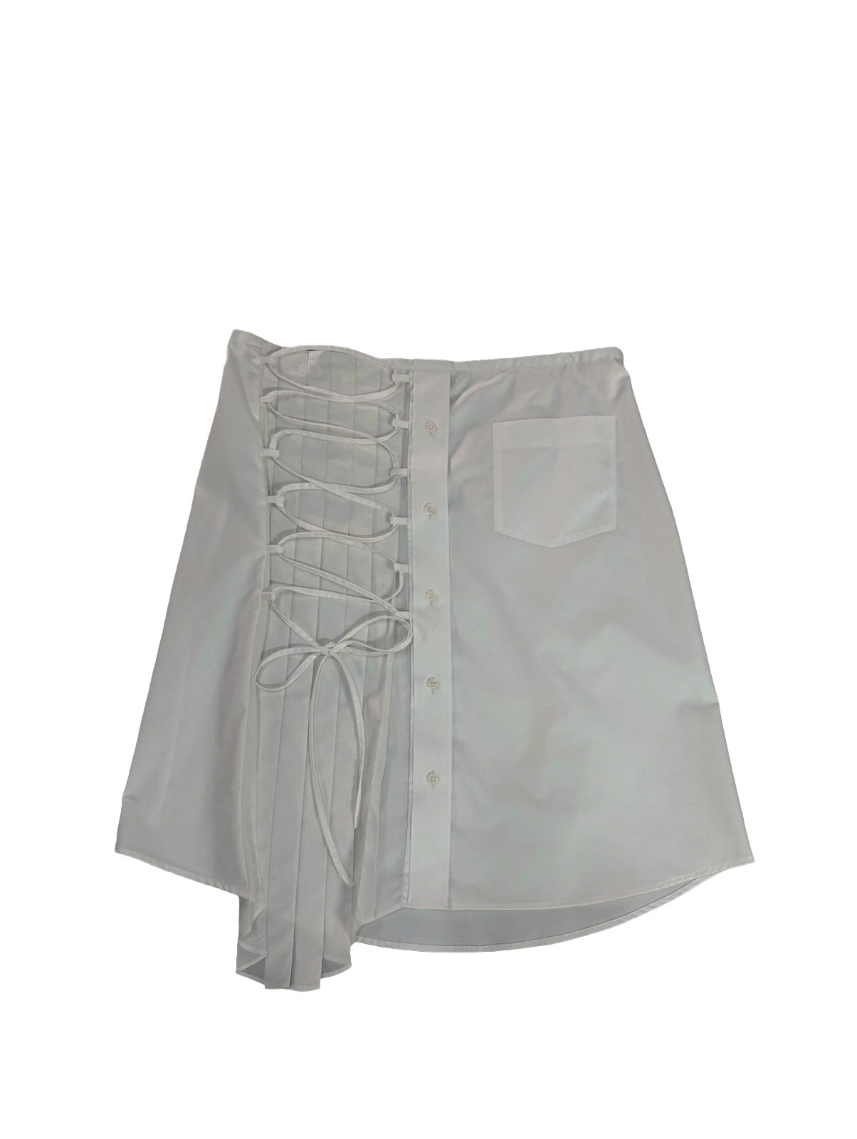 Falda Poesia Upcycling - Blanca 1