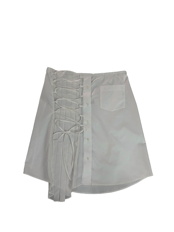 Falda Poesia Upcycling - Blanca 1