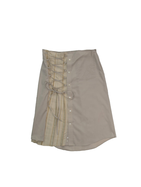 Falda Poesia Upcycling - Capuccino