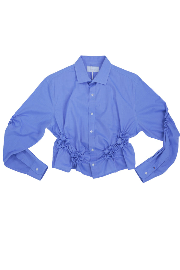 Camisa Florero - Azul