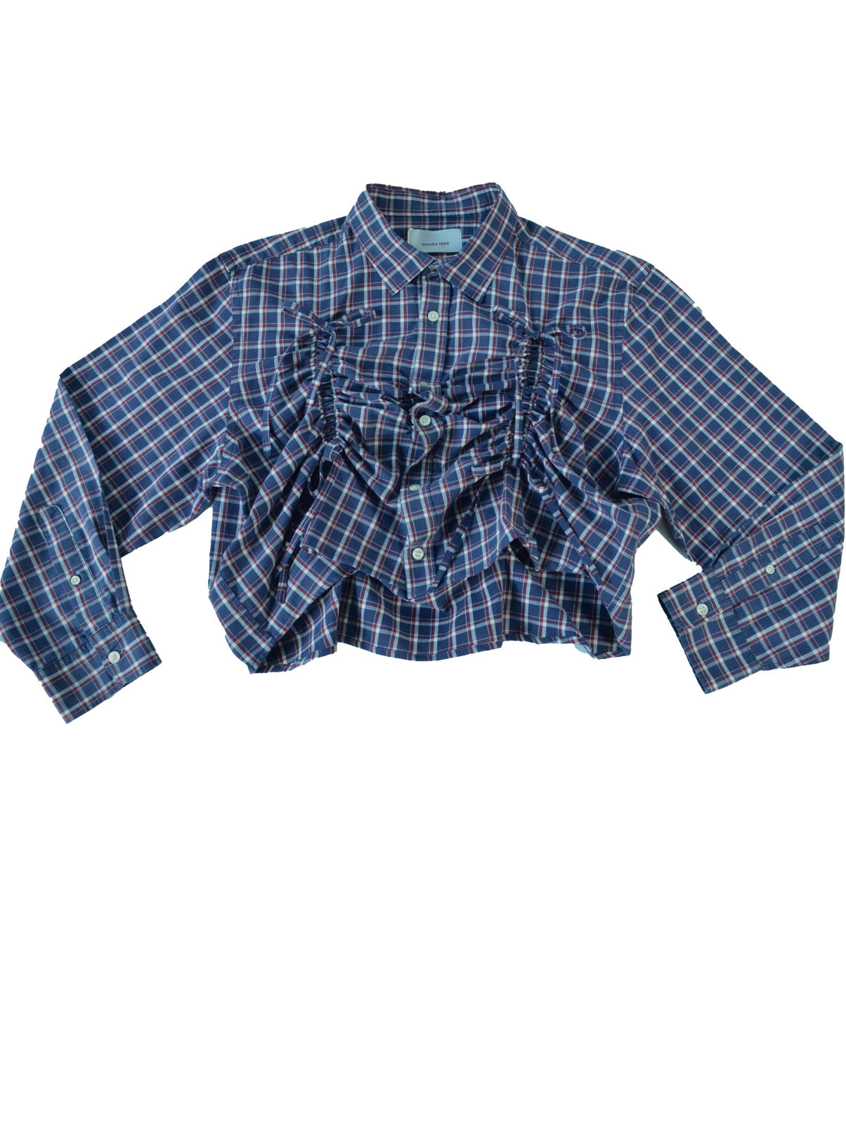 Valentine's -  Azul y cuadros rojos