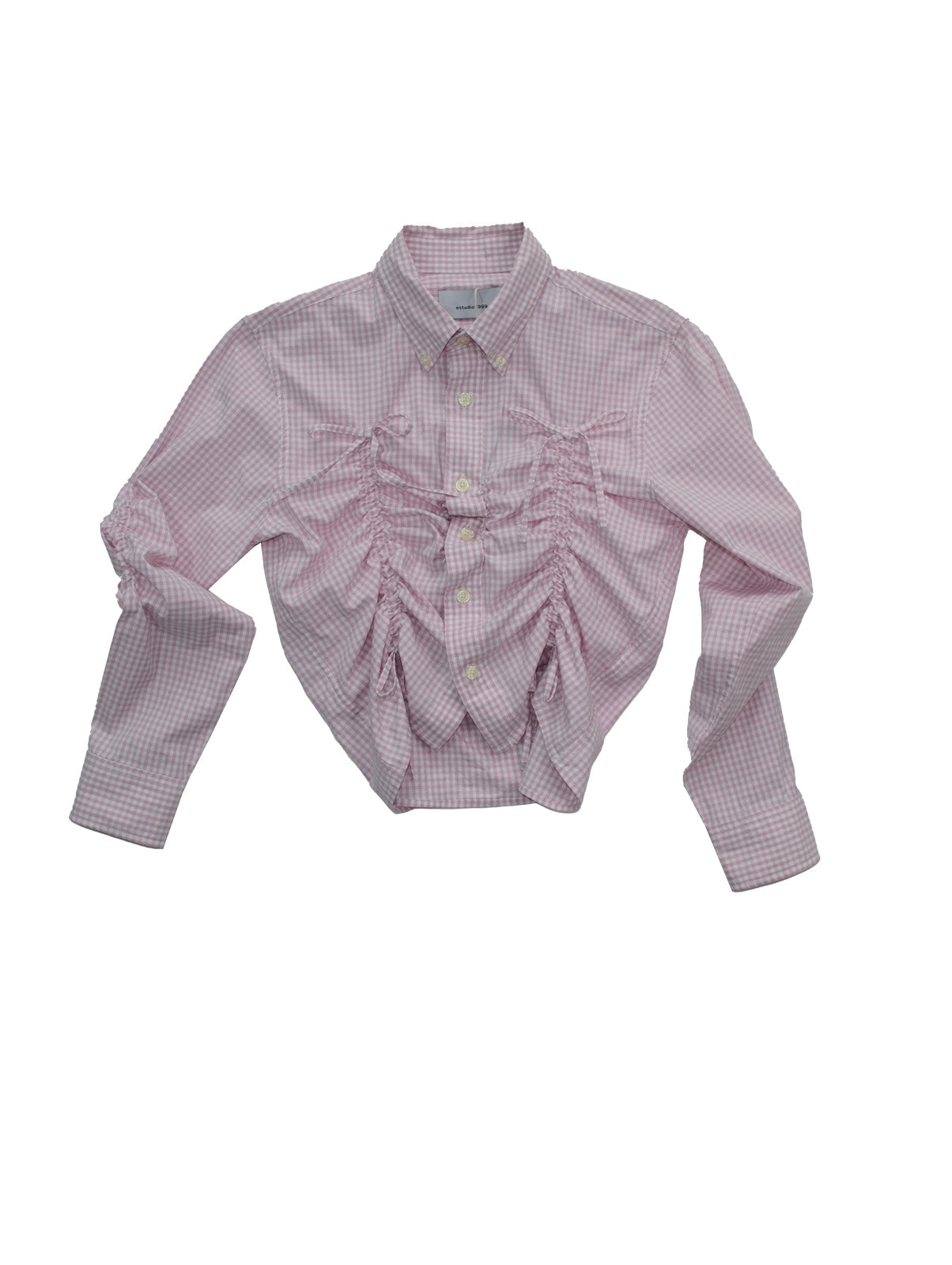 Camisa Valentine's - Rosa a cuadros