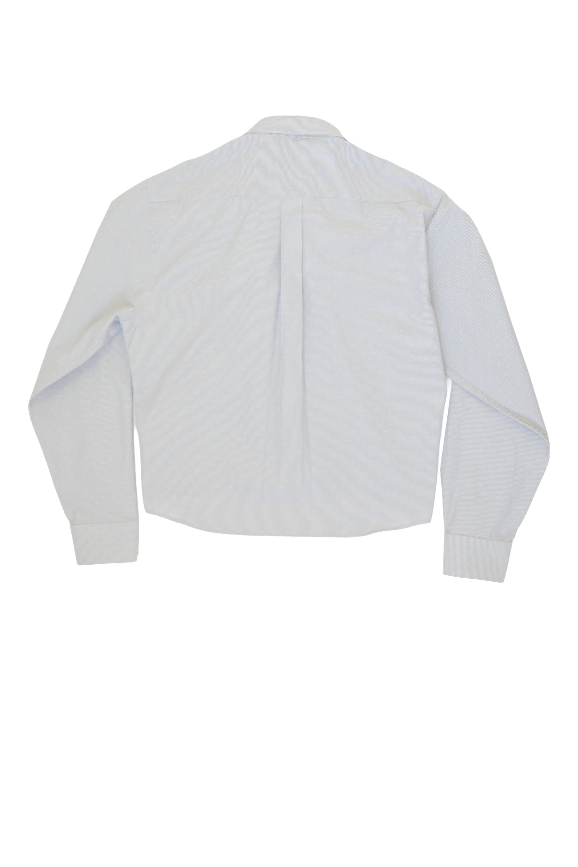 Camisa Ventana - Blanca rayas negras